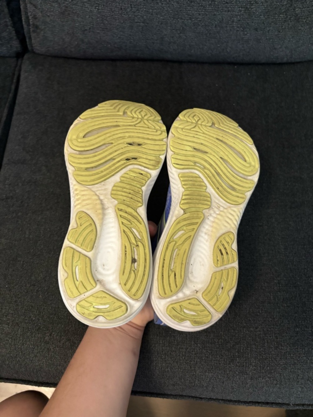 Brooks Glycerin 22 Women's Sneakers Size 8 Amparo Blue/Hyper Iris/Yellow - Picture 6 of 7